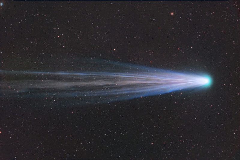 A déli égbolt gyönyörű meglepetése lett a hosszú csóvájú Leonard-üstökös